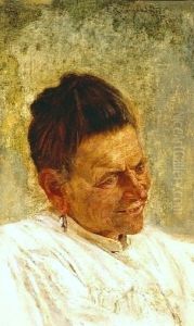 Head of an old woman