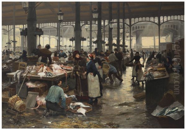 Le pavillon de la Maree aux Halles-Centrales de Paris - view 1