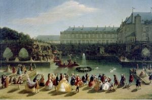 Fete a Luneville en 1742 par Laurent Charpentier