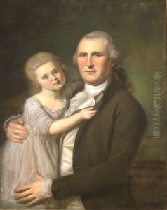 James Crawford and Daughter by Charles Willson Peale