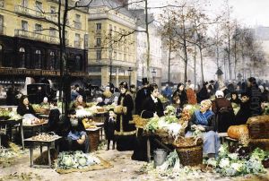 Le marche aux legumes Le marche aux legumes