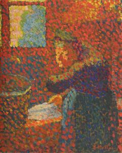 La Grand-Mere a L'evier by Jean-Edouard Vuillard