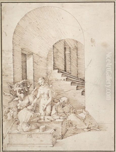 Temptation of Saint Anthony - view 1