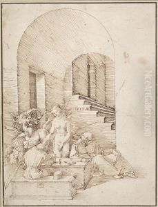 Temptation of Saint Anthony by Albrecht Durer