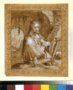 The penitent Magdalen by Goltzius Hendrick