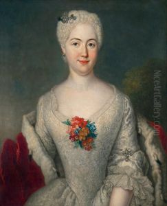 Portrait ofAnna Friederike of Promnitz-Pless(1711-1750), wife ofAugustus Louis, Prince of Anhalt-Kothen
