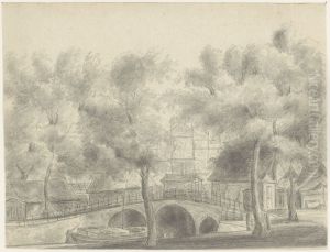 Village festival on the Verwulft (28 June 1855) by Arnoldus Johannes Eymer