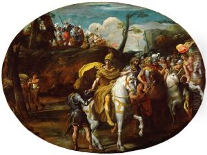 Alessandro rifiuta l'acqua