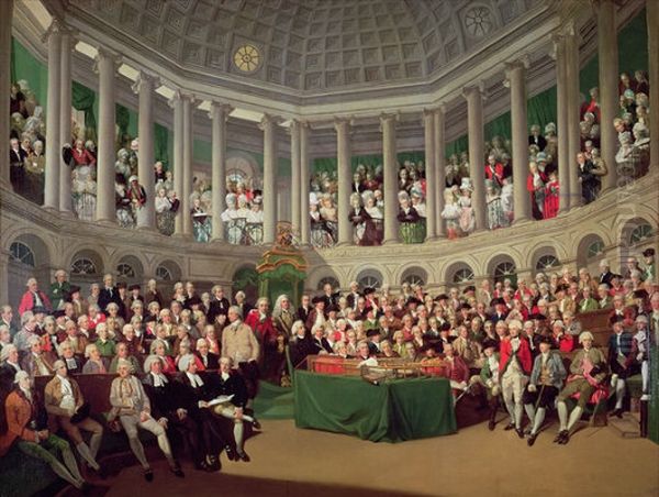 The Irish House of Commons, 1780. - view 1
