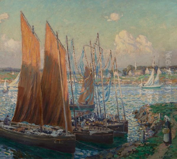 Summer Day at the Harbor - view 1