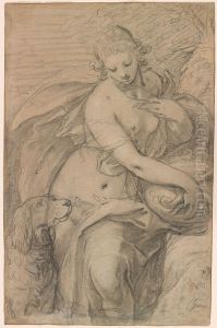 The Sense of Smell by Goltzius Hendrick