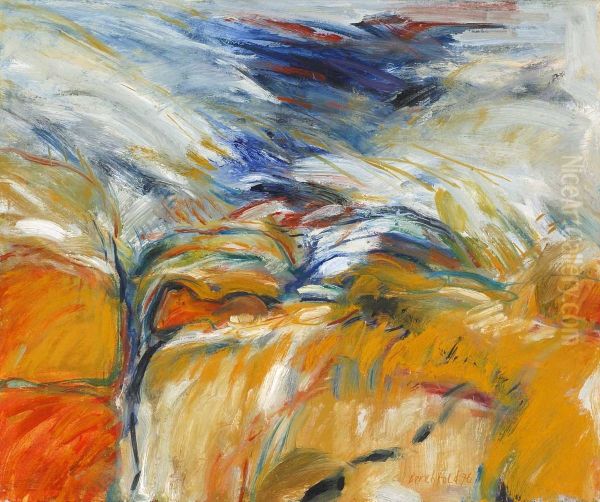 Hill in a Grain Field - view 1