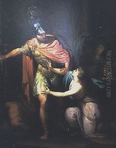Circe and Odysseus by Hubert Maurer