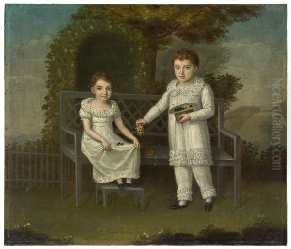 Two Children of the Kuenzer Family - view 1