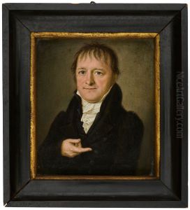 Portrait de Christian Hainlen by Wendelin Moosbrugger