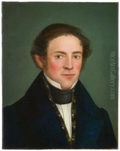 Portrait of a Young Man with Whiskers