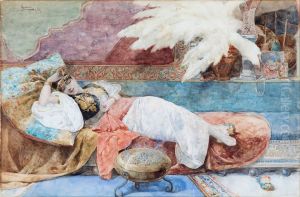 The odalisque by Anselmo Guinea