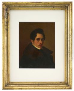 Selbstbildnis Albert Grafle by Albert Grafle