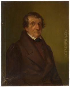 Portrait of Johann Rombach by Dionys Ganter