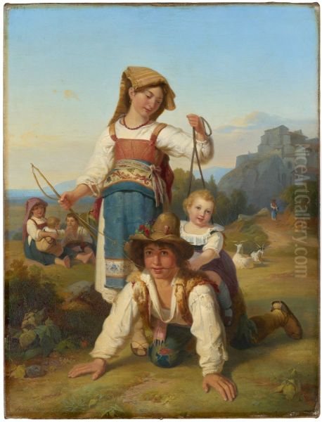 Children at play - view 1