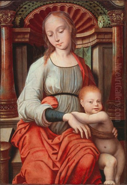 Virgin and child - view 1