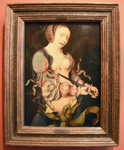 Lucretia by Joos Van Cleve