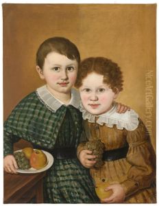 Portrait de deux enfants (deux freres)