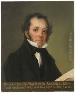 Bildnis des Joseph Dilger by Dionys Ganter