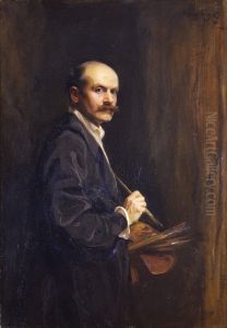 Self-portrait of Philip Alexius Laszlo de Lombos by Philip de Laszlo