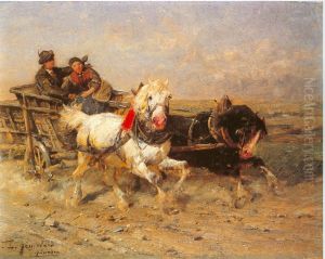 Lustige Fahrt by Friedrich Eckenfelder