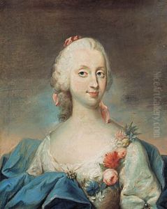 Portraet af Jomfru Eichel. Portraet af Jomfru Eichel.