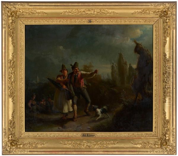 << Haberfeldtreiben >> (Pratique bavaroise de justice de foule qui sanctionne des offenses a la chastete) - view 1