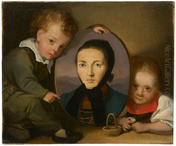Selbstbildnis mit Mutter und Schwesterchen - view 1