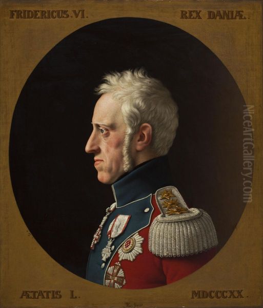 Portrait of Frederik VI. - view 1