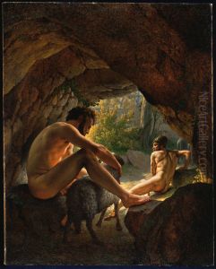 Ulysses Fleeing the Cave of Polyphemus