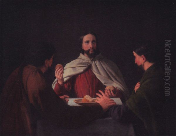 Jesus in Emmaus. - view 1