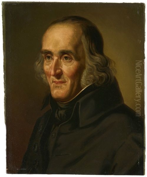 Half-length Portrait of the Dean of the Cathedral, Dr. Johann Baptist von Hirscher - view 1