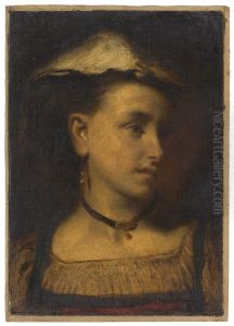 Portrait of a Woman by Julius Uetz