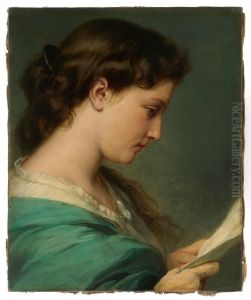 Jeune femme lisant une lettre