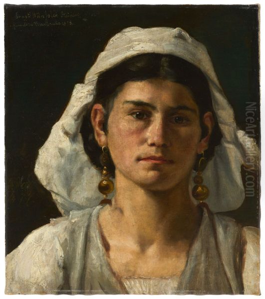 Portrait of an Italian Woman - view 1