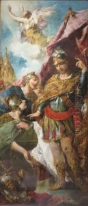 Godfrey of Boulogne Summons His Chiefs to Council