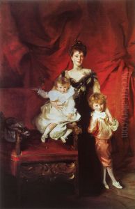 Mrs. Cazalet and Children Edward and Victor Mrs. Cazalet and Children Edward and Victor