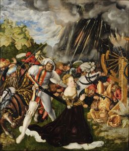 The Martyrdom of St Catherine by Lucas Cranach the Elder