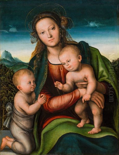 Madonna mit Kind und Johannesknaben - view 1