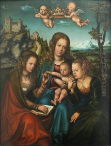 Law and Grace by Lucas Cranach the Elderand workshop