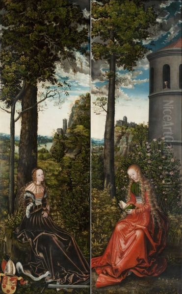 Die hl. Katharina und die hl. Barbara - view 1