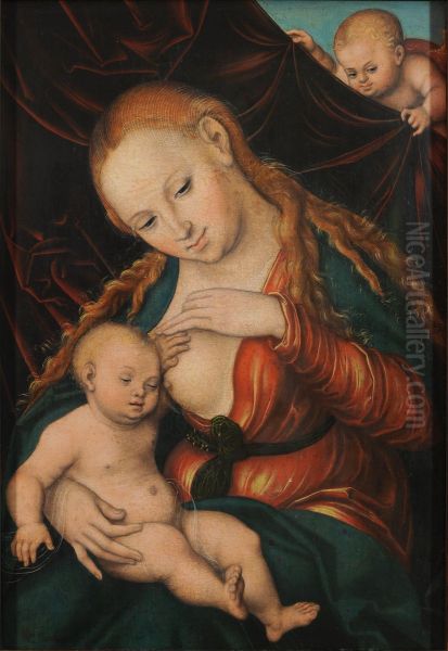 The Virgin nursing the Child - view 1