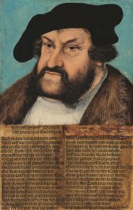 Johann the Steadfast. Elector of Saxony (1486-1532) by Lucas Cranach the Elder