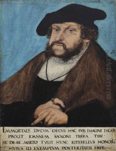 Portrait ofJohn the Steadafast, Elector of Saxony,Prince-ElectorofSaxony by Lucas Cranach the Elder