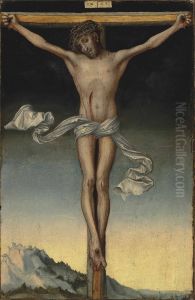 Christus am Kreuz by Lucas Cranach the Elder